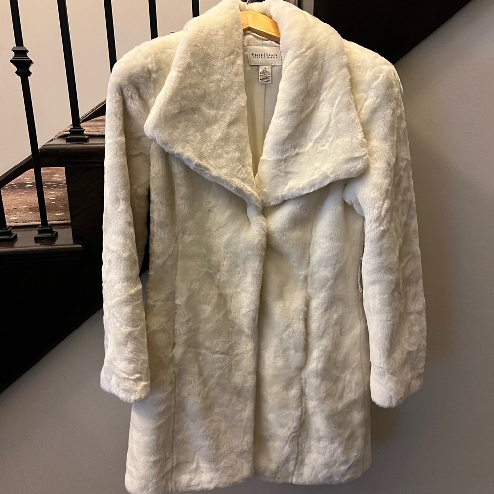 Faux fur coat
